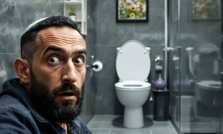 עצרו הכל! האם אתם עושים את הטעות הנפוצה בזמן שאתם בשירותים?