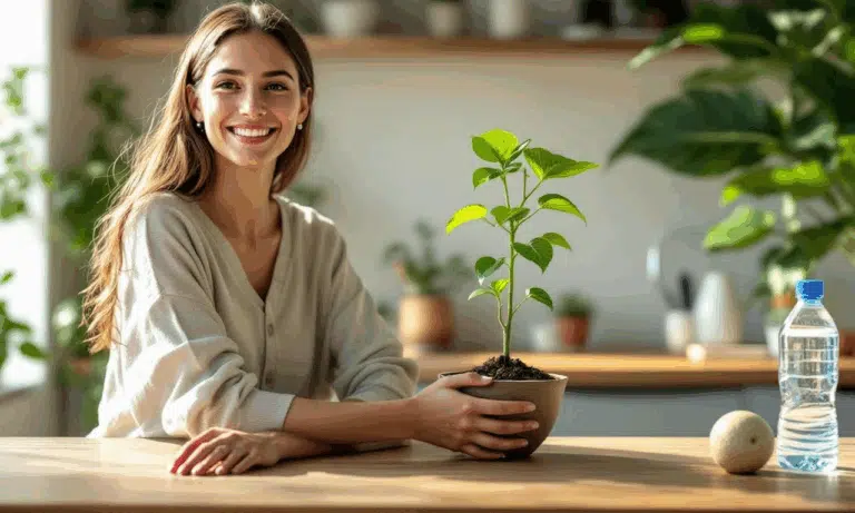 הבקבוק הזה מהמטבח ישקה את הצמחים 15 יום לבד